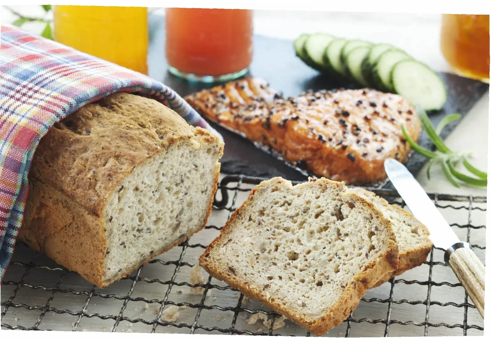 glutenfri rundstykker oppskrift