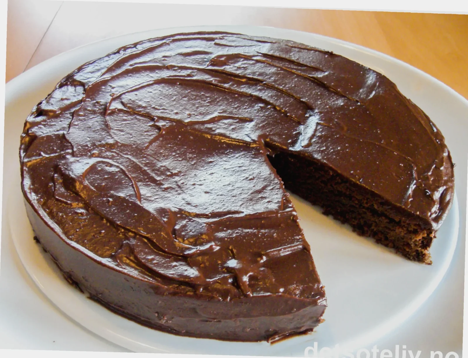 glutenfri sjokoladekake