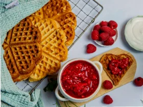 glutenfri vaffelrøre oppskrift