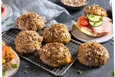 glutenfrie grove rundstykker oppskrift