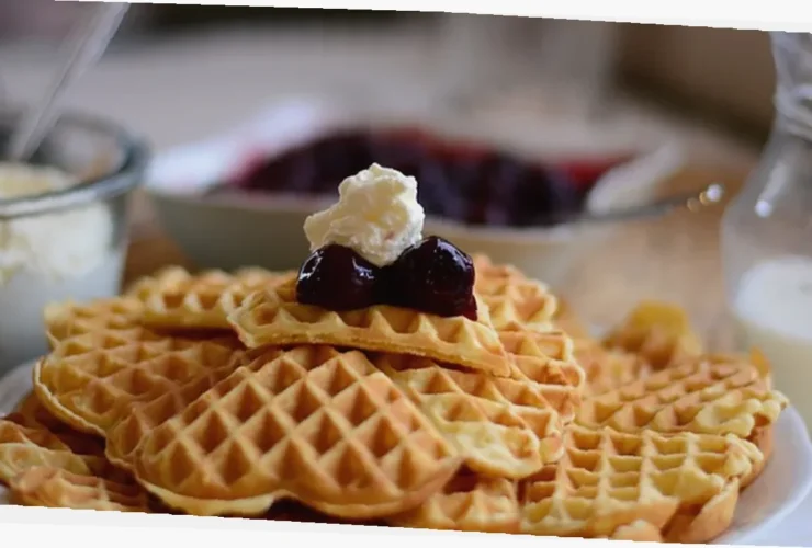 glutenfrie vafler oppskrift