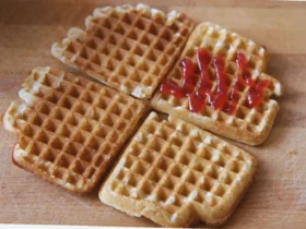 glutenfrie vafler uten egg og melk