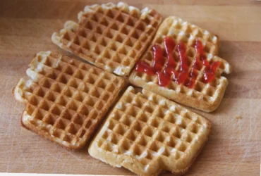 glutenfrie vafler uten egg og melk