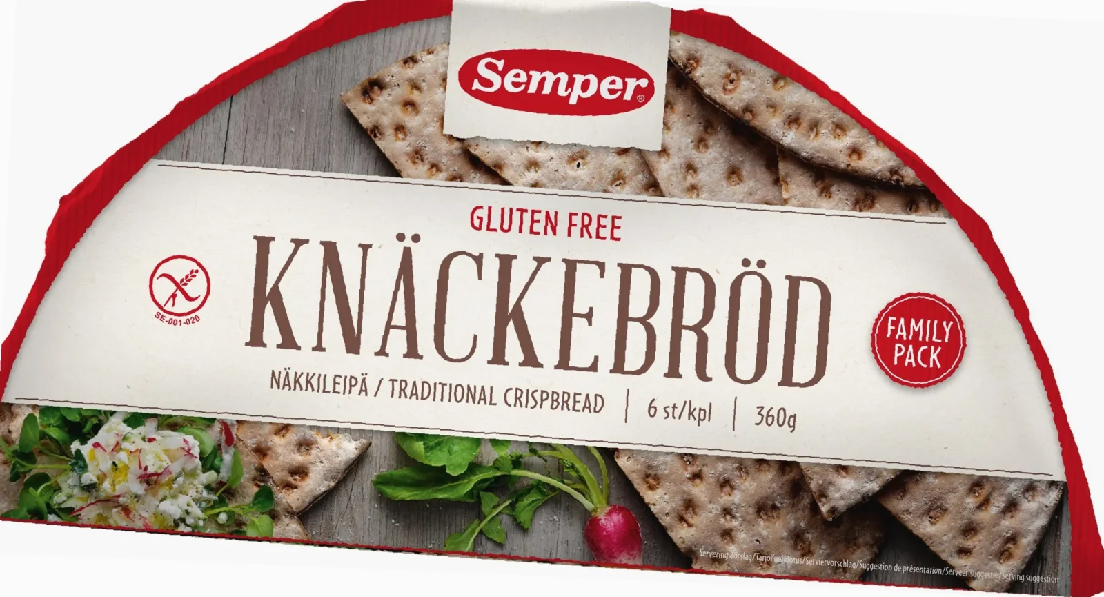 glutenfritt sukkerbrød semper