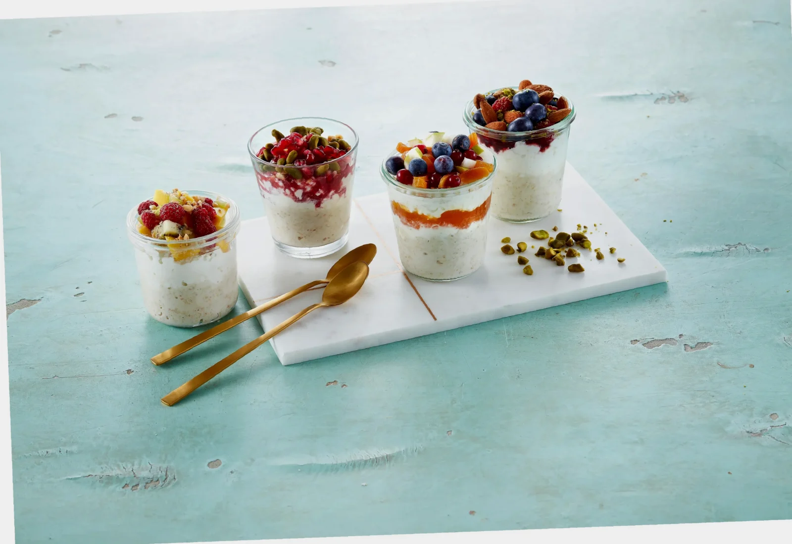 havregrøt kjøleskapsgrøt