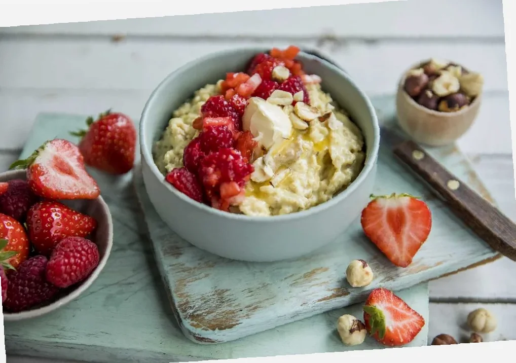 havregrynsgrøt oppskrift 1 porsjon