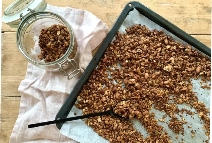 hjemmelaget granola lavkarbo
