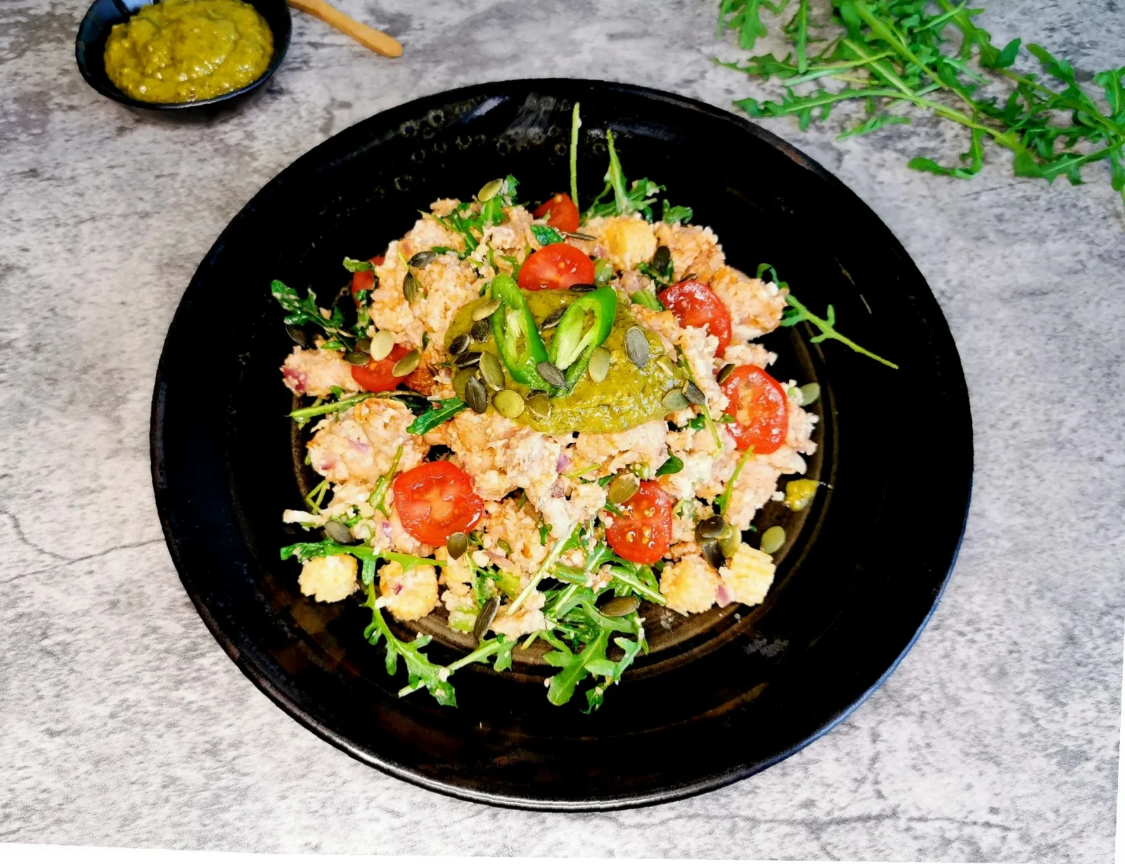 kyllingkjøttdeig oppskrift lavkarbo