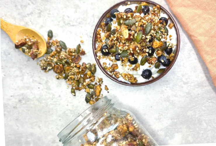 lavkarbo granola oppskrift