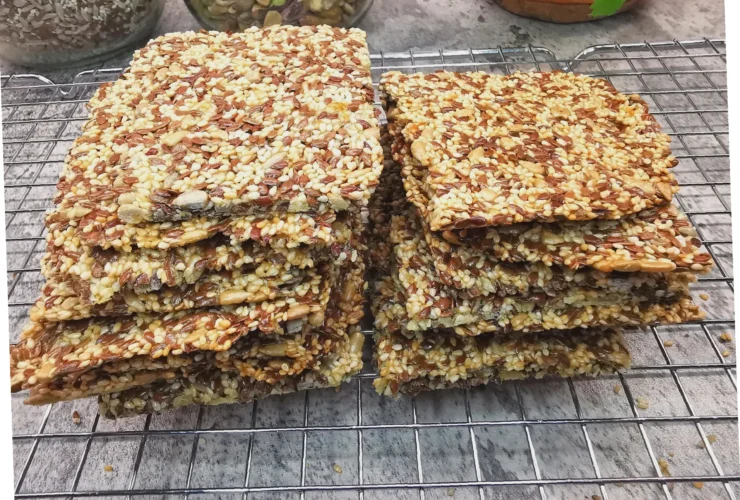 lavkarbo knekkebrød fiberhusk