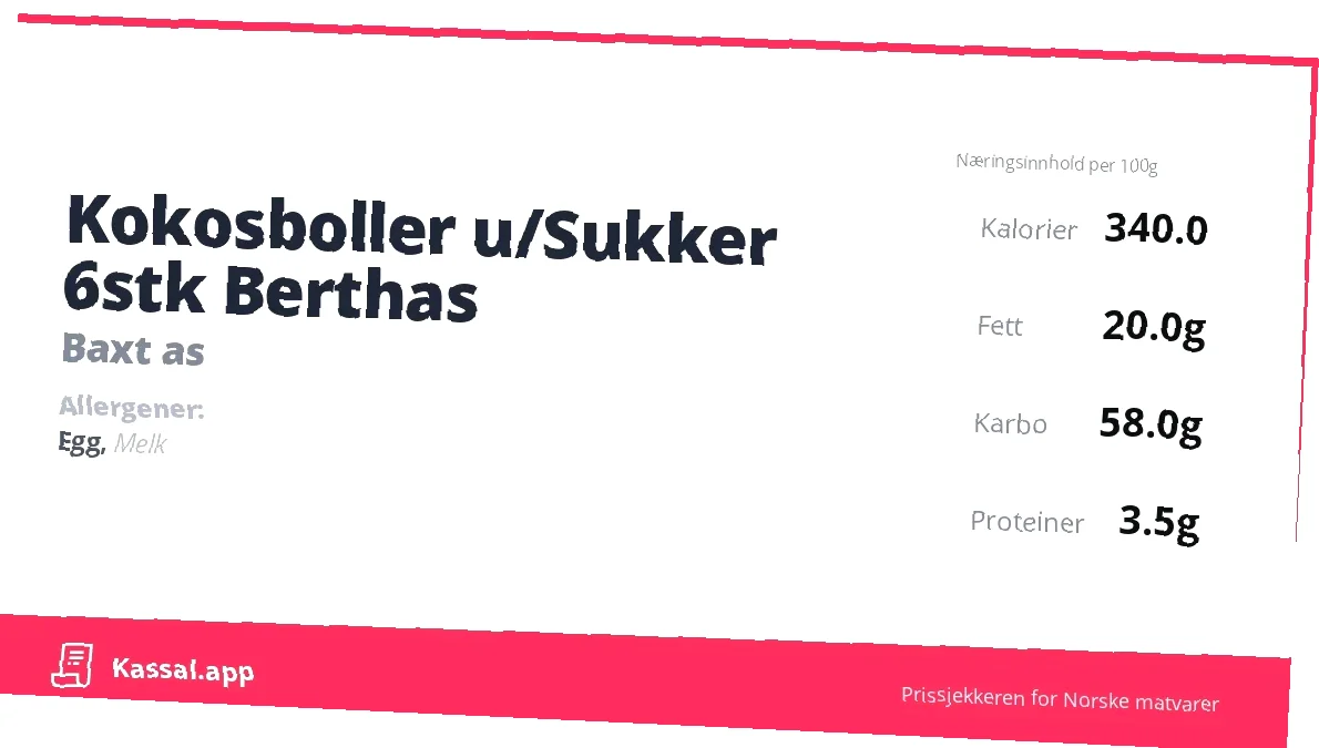 lavkarbo kokosboller