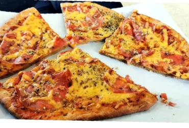 lavkarbo pizzabunn med fiberhusk