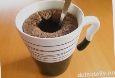 lavkarbo sjokoladekake i kopp