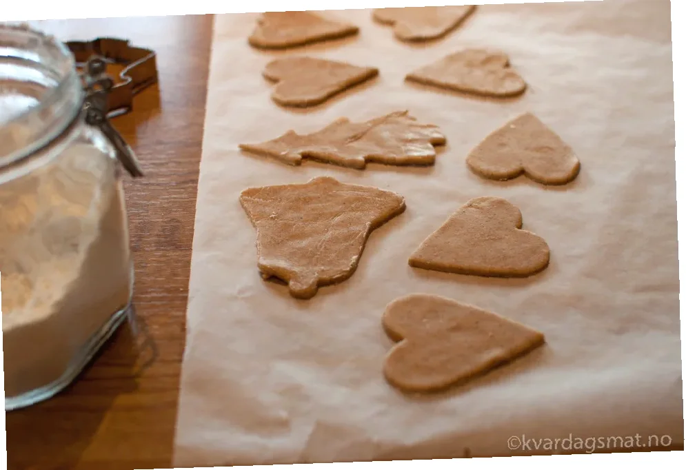 oppskrift glutenfrie pepperkaker