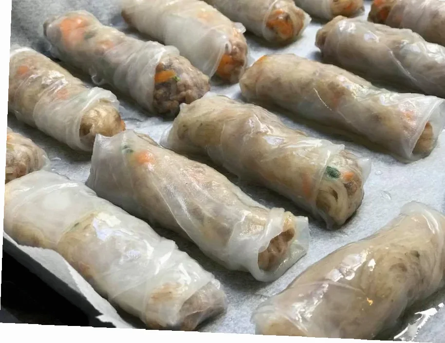 oppskrift glutenfrie vårruller