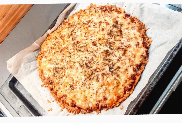 pizzabunn lavkarbo mandelmel