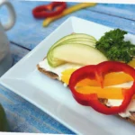 runde knekkebrød med havsalt