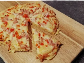 sprø lavkarbo pizzabunn