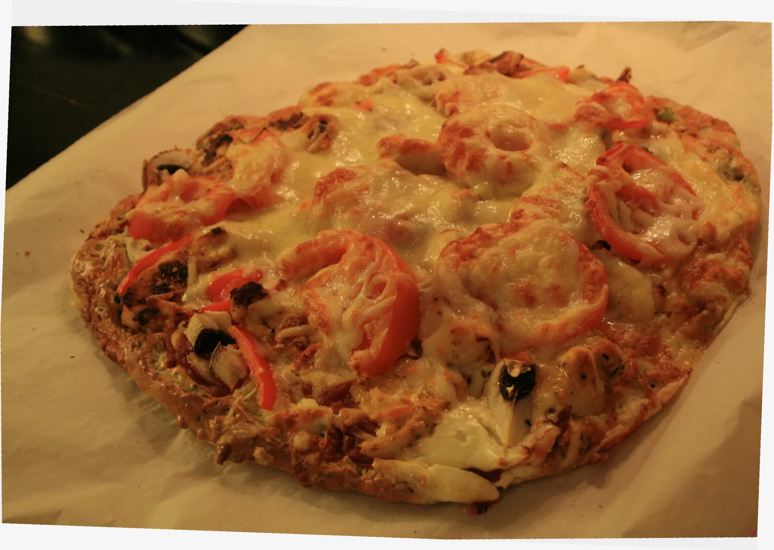 sunn lavkarbo pizza