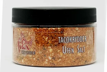 tacokrydder gluten