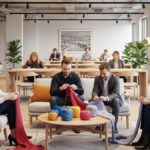 co-working space strikkeoppskrifter gruppeprosjekter