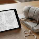 digitale strikkeoppskrifter vs papirformat fordeler