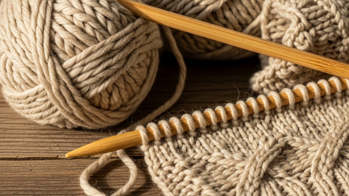 enkle strikkeoppskrifter