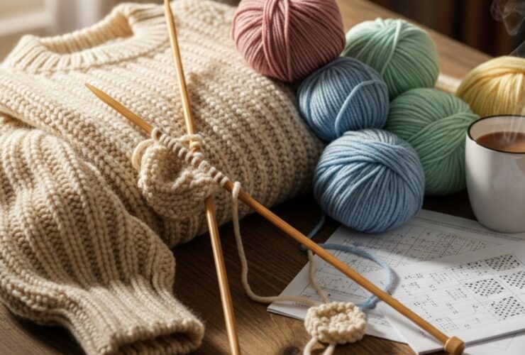 gratis strikkeoppskrifter genser