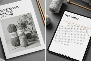 gratis vs betalte strikkeoppskrifter anmeldelse