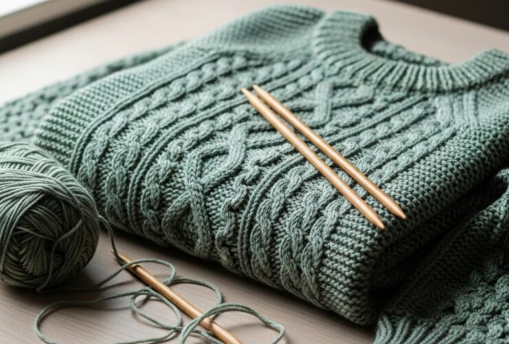 moderne strikkeoppskrifter