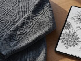 omtale av strikkeoppskrifter fra uavhengige designere