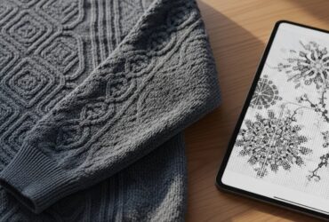 omtale av strikkeoppskrifter fra uavhengige designere