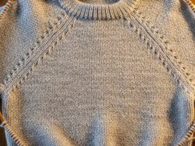 ovenfra og ned genser oppskrift