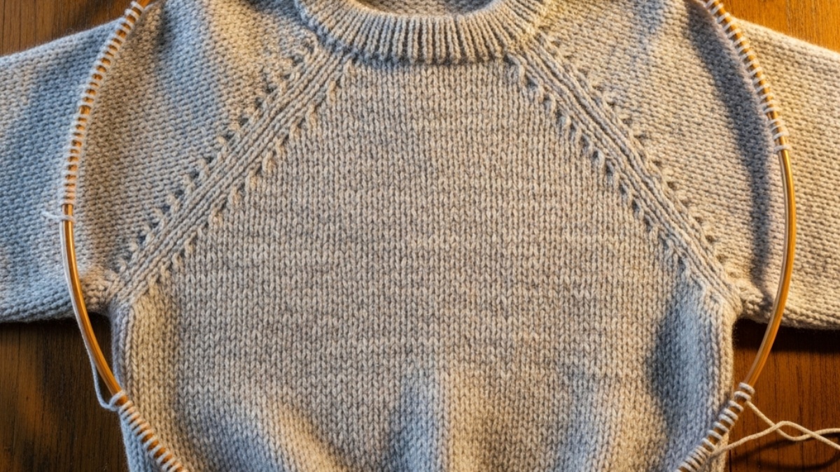 ovenfra og ned genser oppskrift