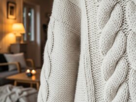 perleflette genser oppskrift