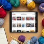 sammenligning av strikkeoppskrifter på Ravelry