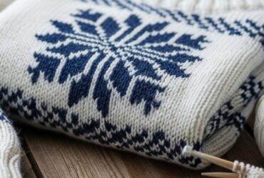 snøkrystall genser oppskrift