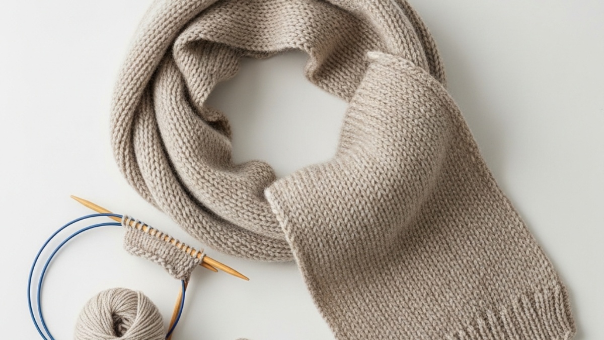 sophie scarf oppskrift