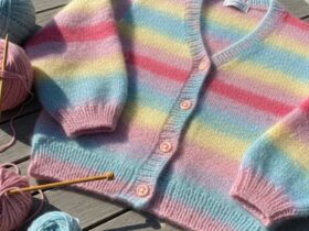 sorbet cardigan oppskrift