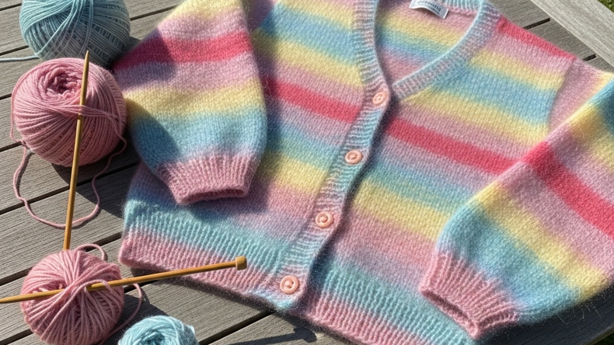 sorbet cardigan oppskrift