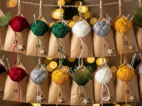strikkeoppskrifter advent strikkekalender mønster