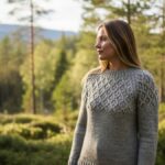 strikkeoppskrifter asker skogstopp dame