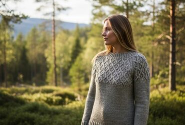 strikkeoppskrifter asker skogstopp dame