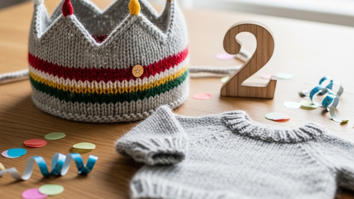 strikkeoppskrifter barn 2 år bursdag