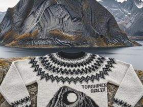 strikkeoppskrifter brønnøysund torghatten mønster