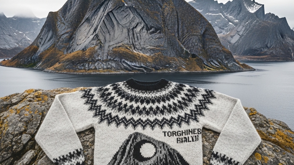 strikkeoppskrifter brønnøysund torghatten mønster
