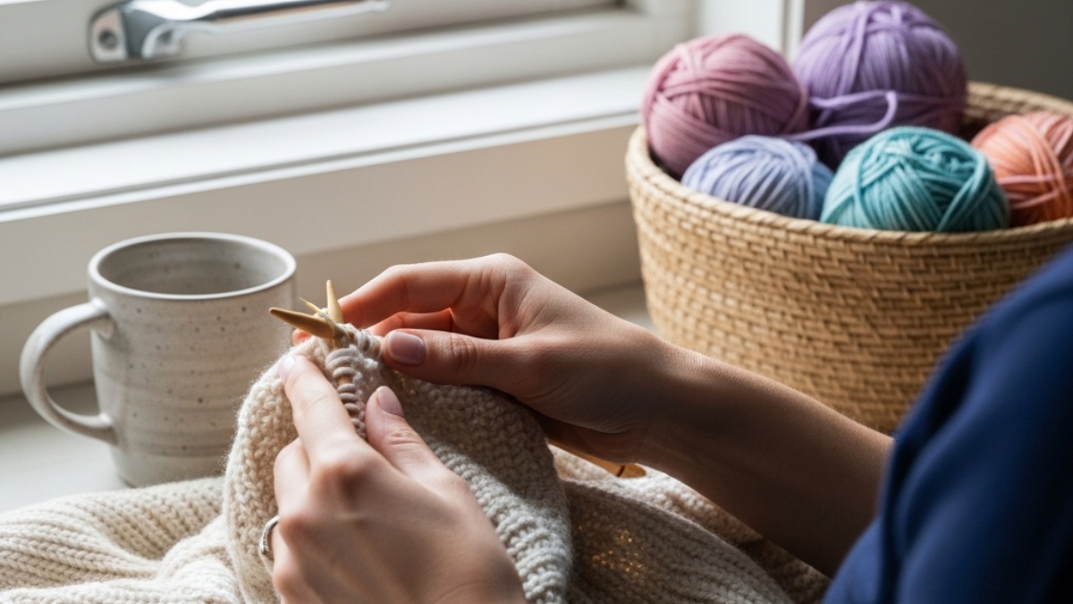 strikkeoppskrifter dame