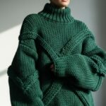 strikkeoppskrifter dame trend 2026 oversized