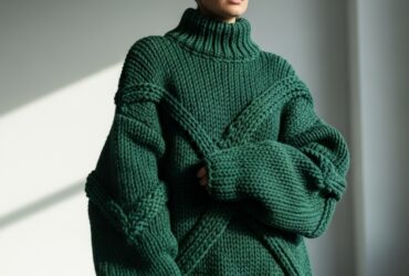 strikkeoppskrifter dame trend 2026 oversized