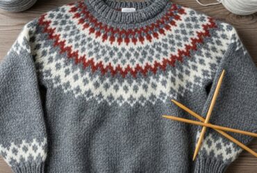 strikkeoppskrifter for islandsk ull test
